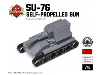 Micro Brick Battle - SU-76 Micro-gun 