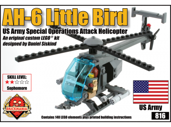 AH-6 Little Bird - US Army Special Operations Attack Helicopter