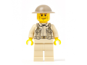 British Army Infantry Soldier with Backpack