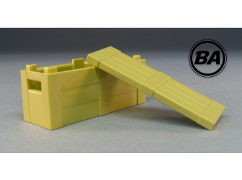Crate With Lid - Tan