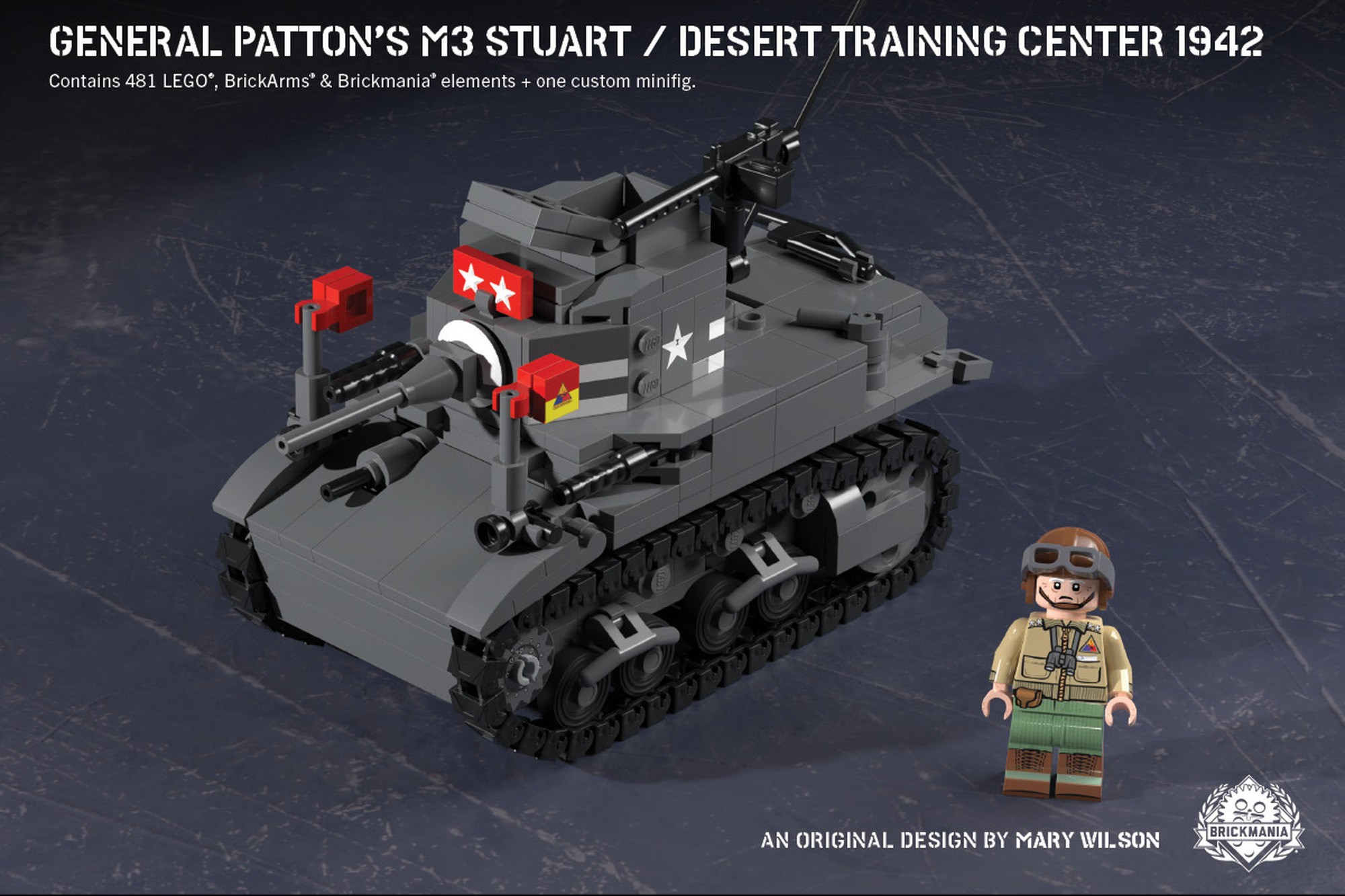 lego patton tank
