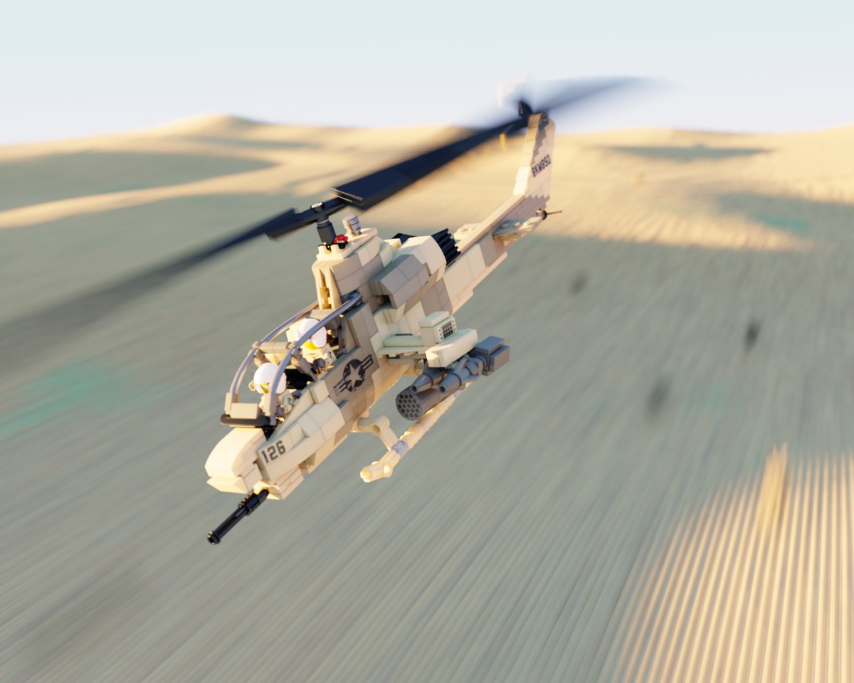 Bell AH-1W SuperCobra Attack Helicopter Ministry-Of-Arms