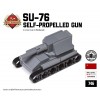 Micro Brick Battle - SU-76 Micro-gun 