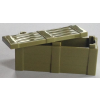 Crate With Lid - Olive