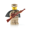 WWII Russian Sniper with Mosin Nagant Sniper Rifle and Grey Cape (Megaton)
