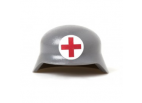German Medic Helmet - Gray